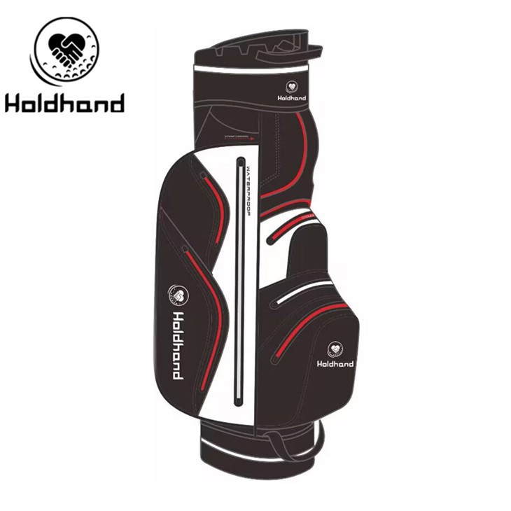 Acesso fácil e pedido perfeito: bolsa masculina para carrinho de golfe de 14 vias