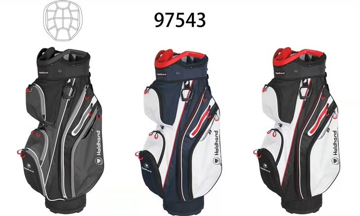 Oficina personalizada de sacola para carrinho de golfe de alto volume – Bolsa para carrinho de golfe pronta para viagem com logotipo personalizado e opções de acabamento