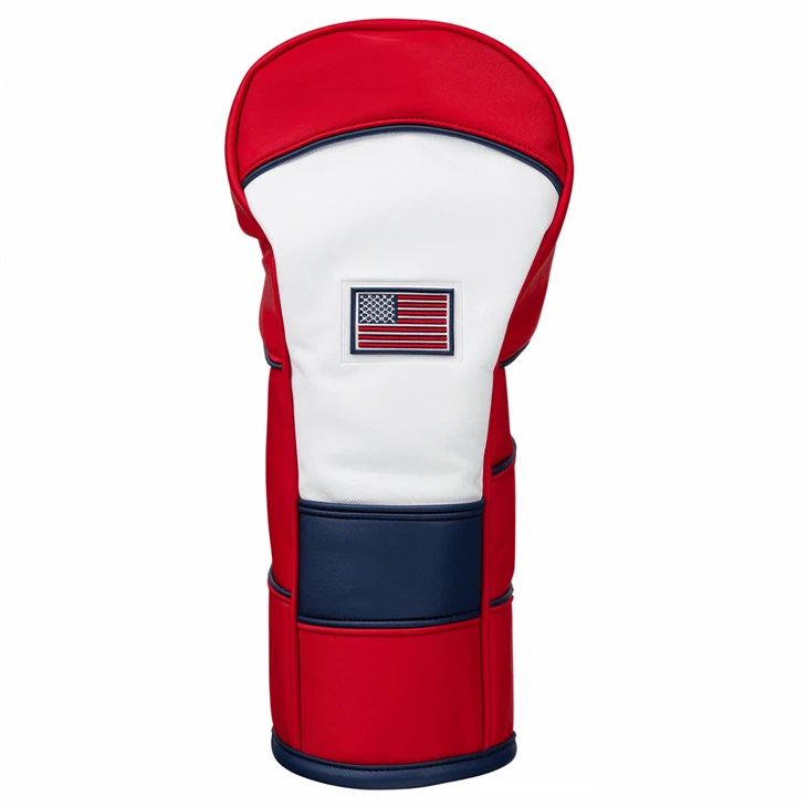 OEM ODM High Quality Embroidery Printed Wood Iron Putter Custom Golf Club Golf Driver Head Cover