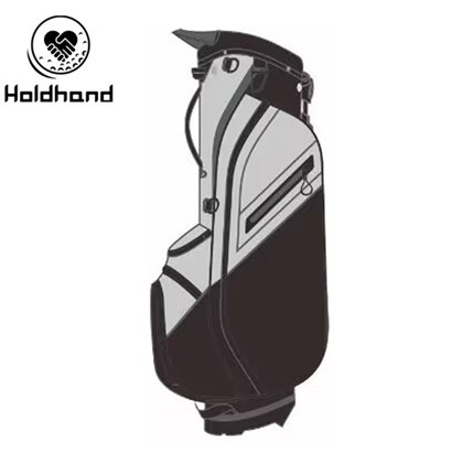 Atacado leve design de couro pu sacos de golfe personalizados sacos de suporte de golfe da fábrica