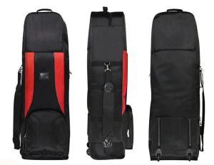 Tampa de saco de viagem de golfe vermelho preto mais vendido