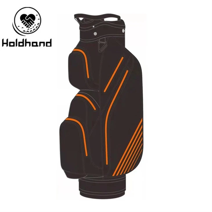 Golf Cart Bag For Men, Golf Custom Bag Organizer With 14 Way Dividers Top Golf Tour Cart Bag
