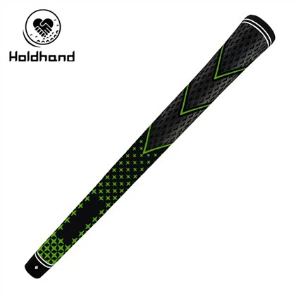 Design popular de alta qualidade de borracha, couro, golfe, punho de ferro, logotipo personalizado OEM