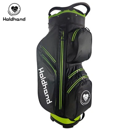Fabricante profissional Lona de poliéster Nylon Logotipo personalizado Bolsa de carrinho de golfe de alta qualidade
